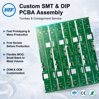 Servicio de Diseño y Fabricación de PCB Personalizado con Certificación ISO9001, Ensamblaje de PCB Llave en Mano, Servicio OEM, PCBA de Pequeños Lotes, SMT FR-4 1 oz