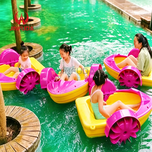 Bote de <span class=keywords><strong>Pedales</strong></span> Familiar de Plástico, Bote de Remos con <span class=keywords><strong>Pedales</strong></span> de Agua, de Alta Calidad para Niños y Adultos en Oferta - Product Image 2