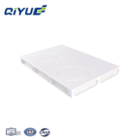 Boîte de distribution d'air rectangulaire adaptée aux conduits plats, idéale pour la ventilation d'air frais et les systèmes de distribution d'air CVC