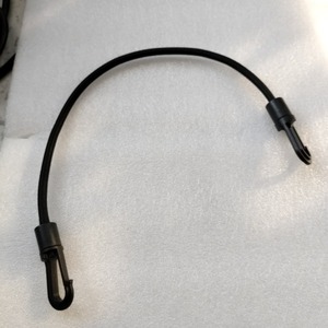 Cable de acero para gancho de remolque de 6 mm y 1 m con ganchos para kayak, uso en exteriores - Product Image 3