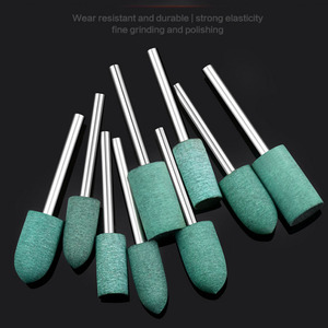 SDPSI 8 pièces Têtes de polissage en caoutchouc pour le polissage des moules <span class=keywords><strong>Dremel</strong></span> Rotatif 2,35 mm/3 mm - Product Image 4