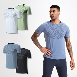 Camisetas Personalizadas para Hombre, Transpirables, para Senderismo, Gimnasio, Secado Rápido, Manga Corta, Deportivas, Casuales, para Correr - Product Image 1