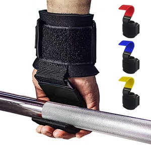 Ganchos de Neopreno para Levantamiento de Pesas al por Mayor, Agarres de Alta Resistencia para Levantamiento de Potencia, Guantes Acolchados, Correas para Muñeca Unisex, Protector de Muñeca - Product Image 1