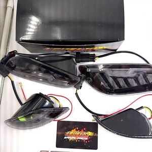 Intermitentes Delanteros YLD para LX125 y S125, Intermitentes <span class=keywords><strong>LEVEL10</strong></span> Lightning en Negro - Hong Kong - Product Image 4