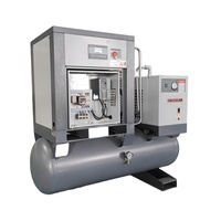 Compresseurs d'air industriels 10HP 7.5KW compressor de aire Compresseur d'air à vis rotatif avec sécheur pour la découpe laser