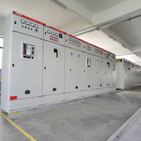 Armoire de distribution d'énergie série GGD en acier robuste antirouille, indice de protection IP54, disjoncteur 630A, type trois sections, garantie 5 ans