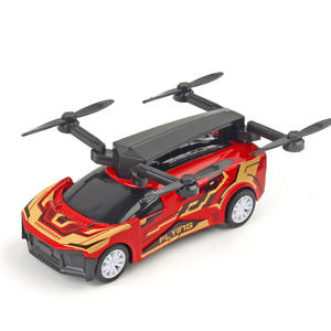 LASIVE TOYS Premium Diecast Pullback 1:64 Scale Low Altitude Flying Car Transforming Airplane Ornament Cartoon Alloy Model - Product Image 4