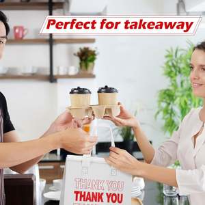 Bolsa de Entrega de Comida para Llevar Impresa Personalizada, Bolsa de Transporte de Tela No Tejida con Fondo Ancho para Restaurante, Catering, Embalaje de Cajas de Pastel - Product Image 4