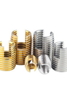 Paslanmaz çelik somun tarzı M3 M4 M5 dişli Metal kendini vurarak eklemek oluklu vida konu onarım ekle somun - Product Image 3