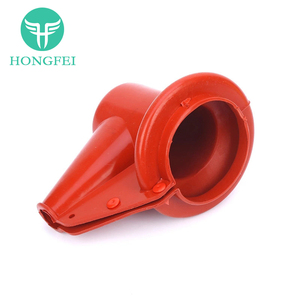 Manchon isolant pour parafoudre 10kV 35kV en caoutchouc silicone, couleurs codées jaune <span class=keywords><strong>rouge</strong></span> vert pour transformateur et poste de transformation - Product Image 4