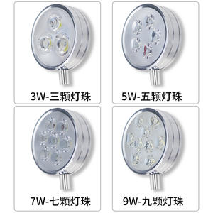 Lámpara de Mesa Industrial LED de Alta Luminosidad Wangjiatai de 24V para Reparación de Equipos CNC, Iluminación Magnética para Tornos y Máquinas Herramienta, CA - Product Image 5