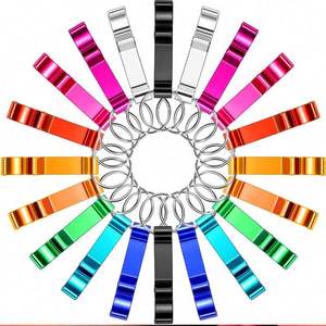 Sublimation logo personnalisé bar ouvre-bouteille en métal porte-clés ouvre-boîte et ouvre-bière pour promotion - Product Image 2