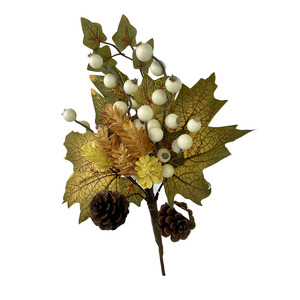 Oferta Especial: Corona Colgante para Puerta de Acción de Gracias, Flores Artificiales de Otoño con Simulación de Colores - Hoja de Arce, Girasol, Guirnalda, Navidad, Pascua - Product Image 4