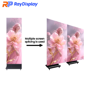 Cartel Digital LED a Todo Color Ultra Portátil P2.5, Plegable en Tres Partes, Garantía de 5 Años, Instalación Instantánea para Tiendas Minoristas - Product Image 4