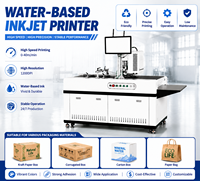 Nouvelle imprimante jet d'encre UV professionnelle, écologique, automatique, haute vitesse, haute précision pour l'impression sur papier kraft, boîtes en carton ondulé