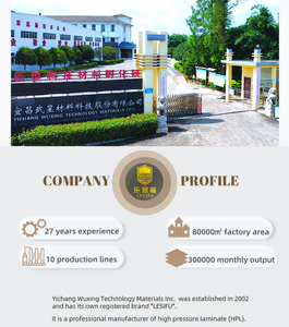 Lesifu 포스트포밍 라미네이트 시트 스케일 플레이트 HPL 재봉틀 테이블 탑 - Product Image 6