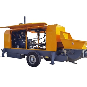 Bomba de Concreto Estacionaria de Fábrica 30m³/h 40m³/h 50m³/h 60m³/h 80m³/h, Bomba de Concreto Montada en Camión - Product Image 3