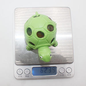 Yaratıcı dekompresyon kaplumbağa havalandırma topu komik topu sıkma tüm kişi simülasyon dinozor havalandırma üzüm topu squishy oyuncaklar - Product Image 6
