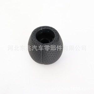 Pommeau de levier de vitesse en cuir perforé Chevrolet Cruze, conception ergonomique pour voitures à transmission manuelle - Product Image 4