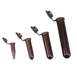 ढक्कन के साथ प्रयोगशाला उपयोग शंक्वाकार नीचे टिप काले प्लास्टिक टेस्ट शीशियों नमूना माइक्रो अपकेंद्रित्र ट्यूब - Product Image 1