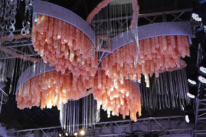 Guirnalda de Flores Artificiales de Seda Hechas a Mano, Realistas, de 100 cm, con Pétalos de Hortensia y Orquídeas, para Año Nuevo, Superventas - Product Image 6