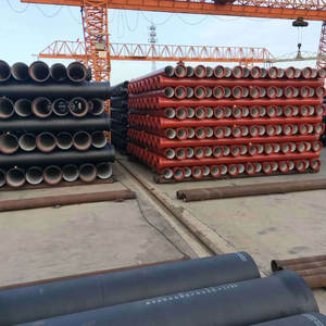 ท่อเหล็กดัดนำไฟฟ้า6นิ้ว EN598 EN545 C40 C30 - Product Image 3