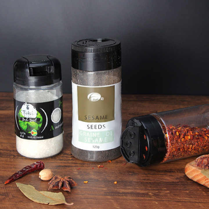 Salière et pot à épices en plastique avec couvercle à vis, écologique, non toxique, bouteille à assaisonnement pour sucre, bonbons, biscuits - Product Image 6