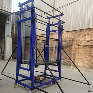 Plataforma Elevadora Plegable de Aluminio de 500 kg con Motor Eléctrico Portátil para Escaleras y Andamios - ¡Gran Oferta! - Product Image 6