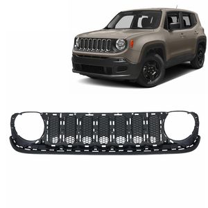 Soporte de rejilla delantera estilo OE, <span class=keywords><strong>base</strong></span> de rejilla interior de parachoques, Marco 68406187AA para <span class=keywords><strong>Jeep</strong></span> <span class=keywords><strong>Renegade</strong></span> 2015-2018 - Product Image 1
