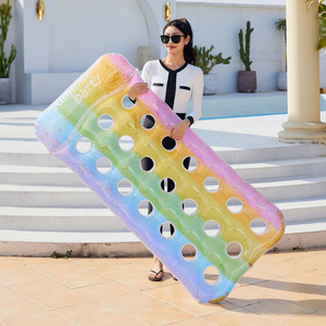 <span class=keywords><strong>2025</strong></span> thiết kế mới mùa hè bên hồ bơi không khí giường với lỗ hồ bơi Lounger <span class=keywords><strong>Float</strong></span> với lỗ - Product Image 3