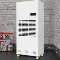 Déshumidificateur électrique industriel de grande taille Wetwells, 220V, pour hôpitaux et hôtels, usage commercial, capacité de 138L/D