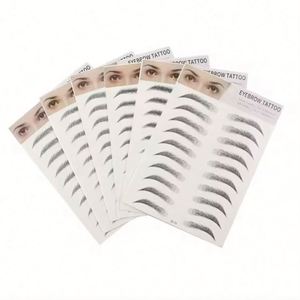 Pegatinas para Cejas, Tatuaje Temporal a Prueba de Agua, Plantilla para Cejas, Kit de Modelado para Cejas Perfectas - Product Image 1