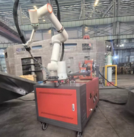 Estación de Trabajo de Soldadura Flexible Pequeña Kassel con Potencia de 5 kW y Multivoltaje para Robots Colaborativos y Montaje/Desmontaje