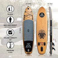 TOURUS Hot Sell Stand Up Paddle Board Paddle Paddle 2 Personnes Avec Certificat CE