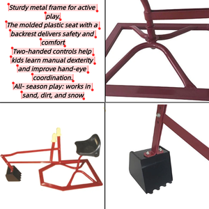 Pelle à sable rotative à 360° pour enfants, avec cadre métallique robuste et godet de <span class=keywords><strong>4</strong></span> pouces, OEM, pour toutes les saisons, idéale pour le sable, la terre et la neige en extérieur - Product Image 5
