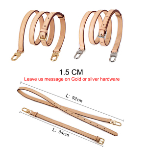 Correa de Repuesto LST030 de Cuero Vachetta de Primera Calidad para Speedy Neverfull <span class=keywords><strong>Nano</strong></span>, Ajustable, para Llevar Cruzada, Ancho de Correa Personalizable - Product Image 5