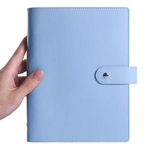 Carnet à feuilles mobiles en PU A5A6 Carnet à couverture souple Journal de notes grand livre journal Fournitures scolaires personnalisable - Product Image 6