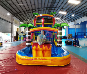 Château gonflable commercial de divertissement pour enfants en plein air <span class=keywords><strong>avec</strong></span> <span class=keywords><strong>piscine</strong></span> d'eau - Product Image 6