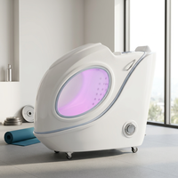 Capsule de spa hydro-vapeur avec chauffage infrarouge et ozone pour sauna, chambre de thérapie spa pour hôtels et centres de bien-être