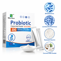 Poudre Probiotique 200 Milliards UFC Soutien Digestif Équilibre de la Microflore Bien-être Quotidien Formule Premium Vente en Gros Usine OEM ODM