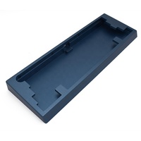 Clavier mécanique personnalisé en aluminium/acier inoxydable, coque usinée CNC