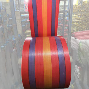 Rollo de Tela Tejida de Polipropileno Rojo <span class=keywords><strong>Costal</strong></span> Payaso, Fabricante Chino - Product Image 1