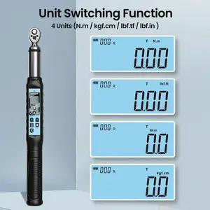 Chiave Dinamometrica Digitale Professionale GOYOJO da 1/2" e 3/8" Strumento per la Riparazione di Bici e Auto con Salvataggio Dati e Misuratore di Forza - Product Image 4