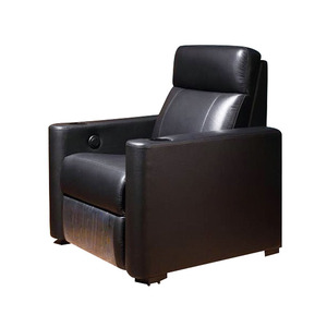 เก้าอี้ปรับเอนโรงหนังรุ่น Prosperous Seat Cinema Recliner Chair WZ610 หนังสีน้ำตาลเข้ม สำหรับโฮมเธียเตอร์ - Product Image 2