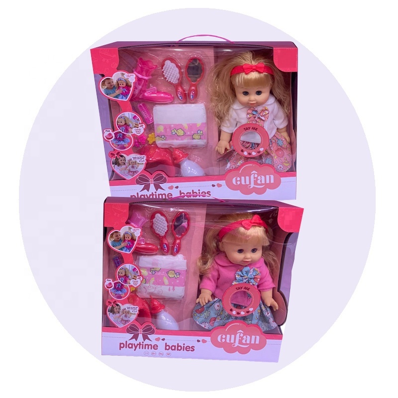 KSF 14 Inch Plastic Reborn Dolls