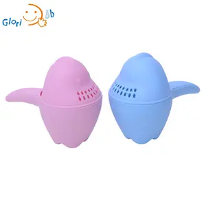 Dinosaure Plastique PP TPE enfants Bébé enfants Produits de Bain Cascade Bain Shampooing Rinçage Tasse pour Bébés Enfants