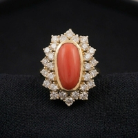 Bague de fiançailles élégante en or massif 14 carats certifiée IGI, diamant simple, alliance élégante, finition brillante, bijoux à porter au quotidien, cadeau