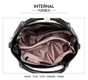 Wholesale Fashion Women's Bags High Quality New Trendy Handbags Pu Leather Handbag for Women - Product Image 3