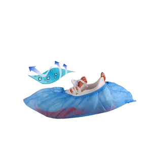 נעלי רגל חד פעמיות מכסה נעליים פלסטיק מגן על מכסה נעליים - Product Image 2