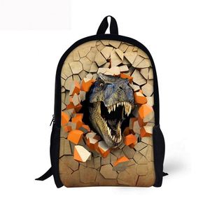 Hot Sale Fashion Tyrannosaurus Dinosaur Back to <b>School</b> <b>Backpack</b> Polyester Boys <b>School</b> Bags Custom <b>Backpack</b> for Kids - Product Image 1